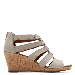 Rockport Sandals|Women's , Briah Gladiator Sandal Taupe Medium