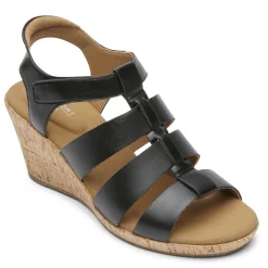 Rockport Sandals|Women's , Briah Gladiator Sandal Black