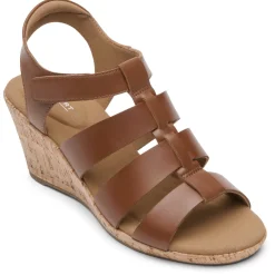 Rockport Sandals|Women's , Briah Gladiator Sandal Tan