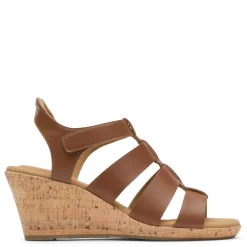 Rockport Sandals|Women's , Briah Gladiator Sandal Tan