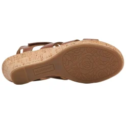 Rockport Wedges|Women's , Briah Gladiator Sandal Tan