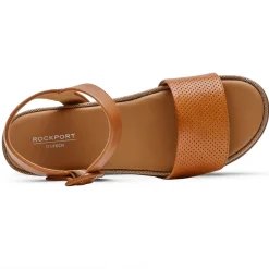 Rockport Sandals|Women's , Delanie Sandal Honey