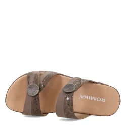 Romika Wedges|Women's , Fidschi 22 Sandal Taupe
