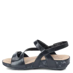 Romika Wedges|Women's , Fidschi 54 Sandal Black
