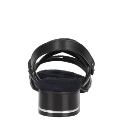 Ros Hommerson Sandals|Women's , Breeze Sandal Black Pebble Patent Leather