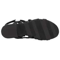 Ros Hommerson Sandals|Women's , Breeze Sandal Black Pebble Patent Leather