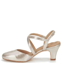 Ros Hommerson Pumps & Heels|Women's , Caliente Pump Silver Glitter Leather