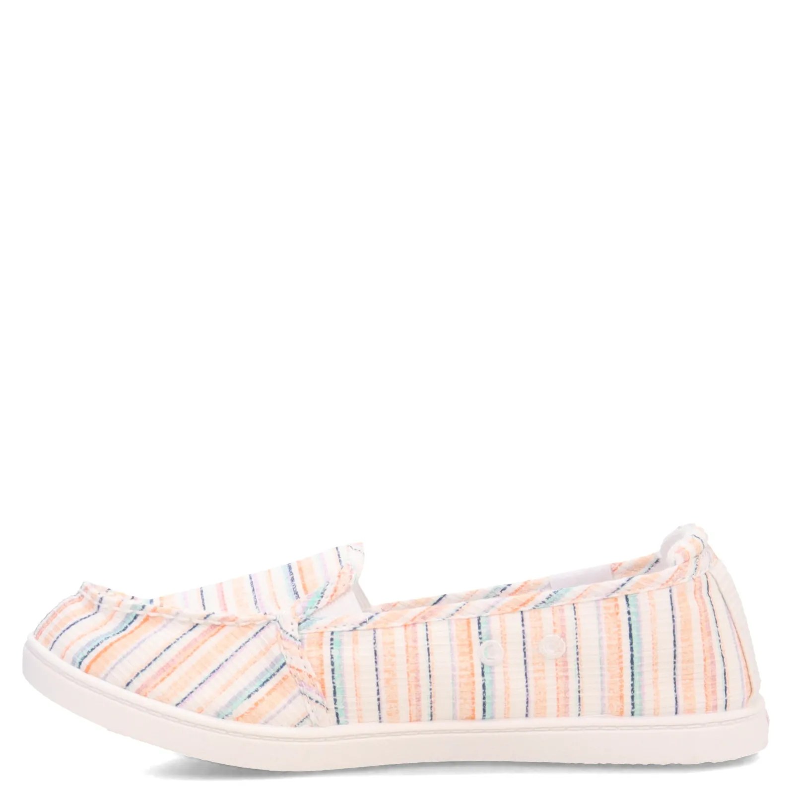 Roxy Loafers|Women's , Minnow VII Slip-On White