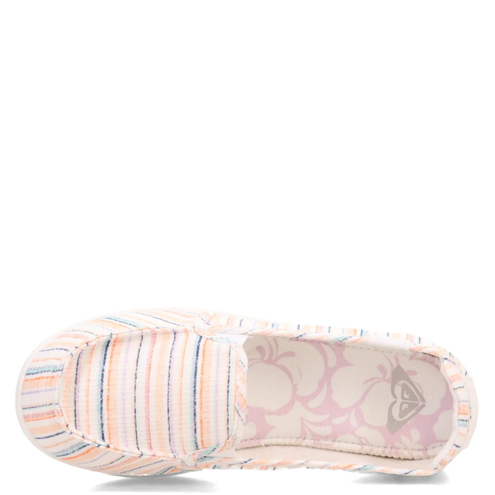 Roxy Loafers|Women's , Minnow VII Slip-On White