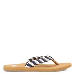 Roxy Sandals|Women's , Porto III Sandal Navy White