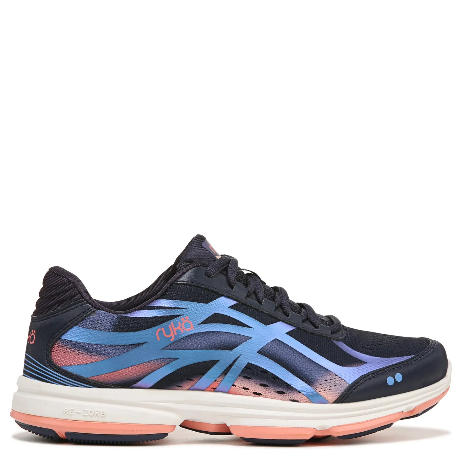 Ryka Sneakers & Athletic|Women's , Devotion Plus 3 Walking Shoe Navy / Pink