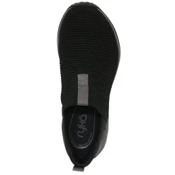 Ryka Sneakers & Athletic|Women's , Echo Knit Slip-On Sneaker Black Mix