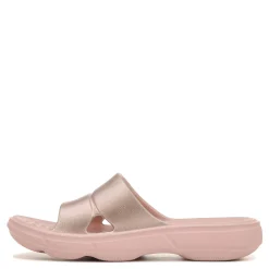 Ryka Sandals|Women's , Restore Slide Recovery Sandal Rose Gold