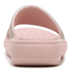 Ryka Sandals|Women's , Restore Slide Recovery Sandal Rose Gold