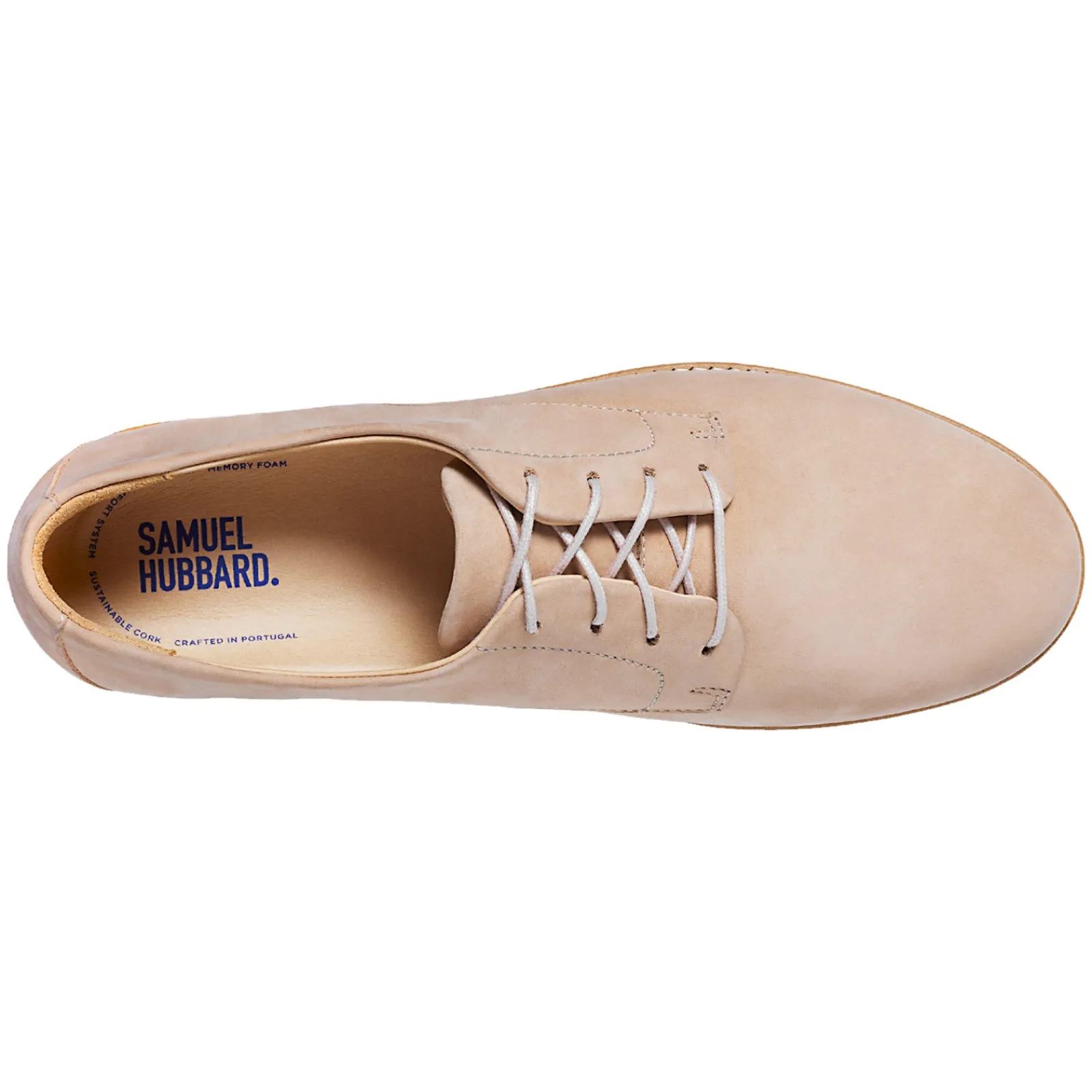Samuel Hubbard Oxfords|Women's , Hubbard Free 2.0 Oxford Oatmeal Nubuck