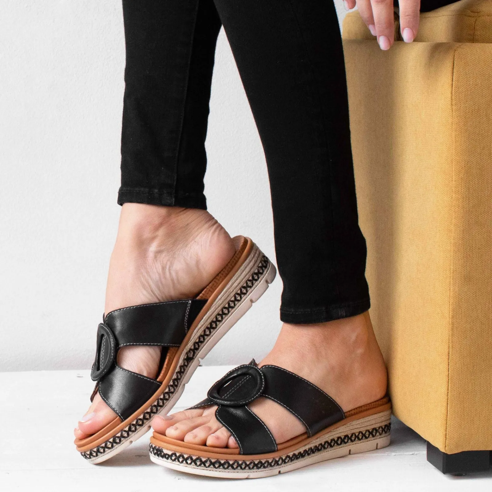 SAS Slip-On Shoes|Women's , Bliss Slip-On Black