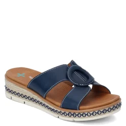 SAS Slip-On Shoes|Women's , Bliss Slip-On Wedge Navy