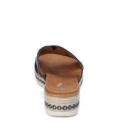 SAS Wedges|Women's , Bliss Slip-On Wedge Navy