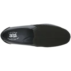 SAS Loafers|Women's , Dream Slip-On Charcoal/Black