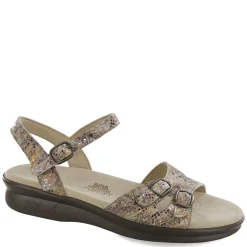SAS Wedges|Women's , Duo Sandal Taupe Multi