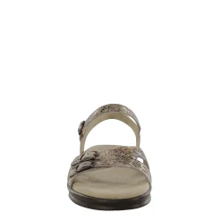 SAS Wedges|Women's , Duo Sandal Taupe Multi