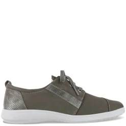 SAS Oxfords|Women's , Marnie Sneaker Grey Snake Print