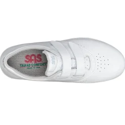 SAS Slip-On Shoes|Women's , Me Too Strap Shoe White