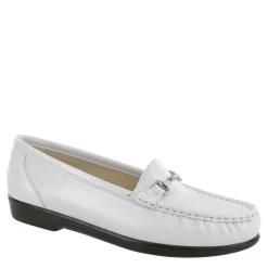 SAS Slip-On Shoes|Women's , Metro Slip-On Loafer White