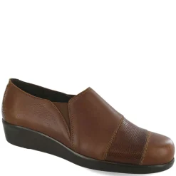 SAS Loafers|Women's , Nora Slip-On Auburn