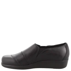 SAS Slip-On Shoes|Women's , Nora Slip-On Loafer Black/Lizard