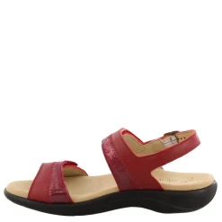 SAS Sandals|Women's , Nudu Sandal Red Cabaret