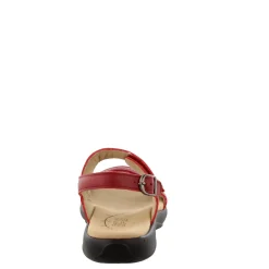 SAS Sandals|Women's , Nudu Sandal Red Cabaret