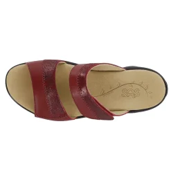 SAS Sandals|Women's , Nudu Slide Sandal Ruby