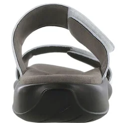 SAS Sandals|Women's , Nudu Slide Sandal White Silver