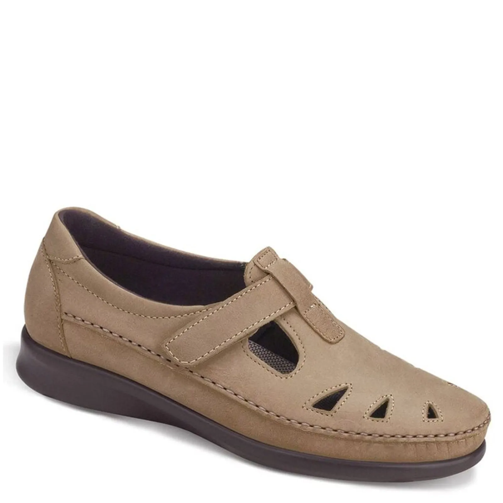 SAS Loafers|Women's , Roamer Slip-On Taupe
