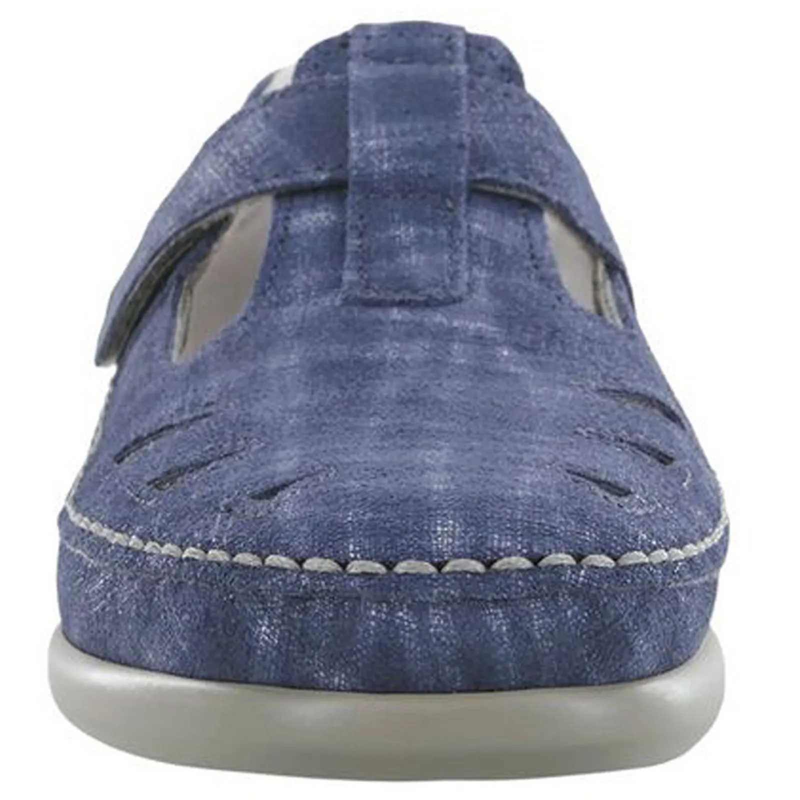 SAS Loafers|Women's , Roamer Slip-On Blue Plaid