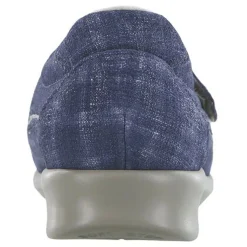 SAS Loafers|Women's , Roamer Slip-On Blue Plaid