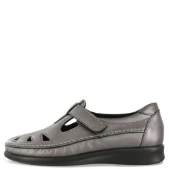 SAS Loafers|Women's , Roamer Slip-On Pewter