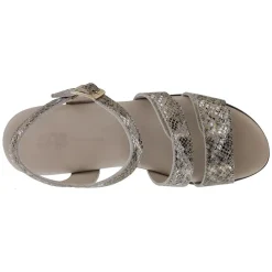 SAS Sandals|Women's , Savanna Sandal Gold Snake