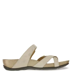SAS Sandals|Women's , Shelly Toe Loop Slide Sandal Soft Gold