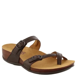 SAS Sandals|Women's , Shelly Toe Loop Slide Sandal Coffee