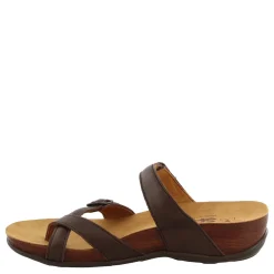SAS Sandals|Women's , Shelly Toe Loop Slide Sandal Coffee