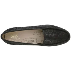 SAS Slip-On Shoes|Women's , Simplify Loafer Black Snake Print