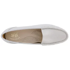 SAS Slip-On Shoes|Women's , Simplify Loafer Silver Light
