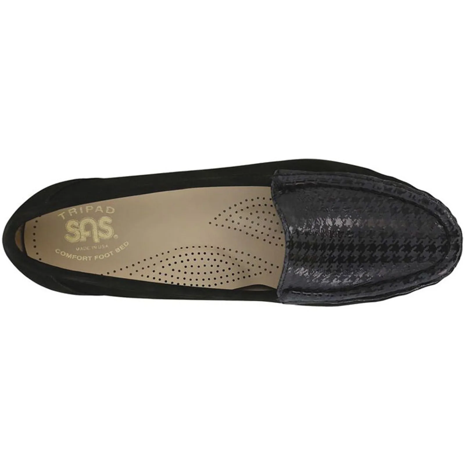 SAS Loafers|Women's , Simplify Loafer Grey Tetris