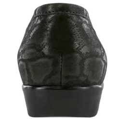 SAS Loafers|Women's , Simplify Loafer Black Snake Print