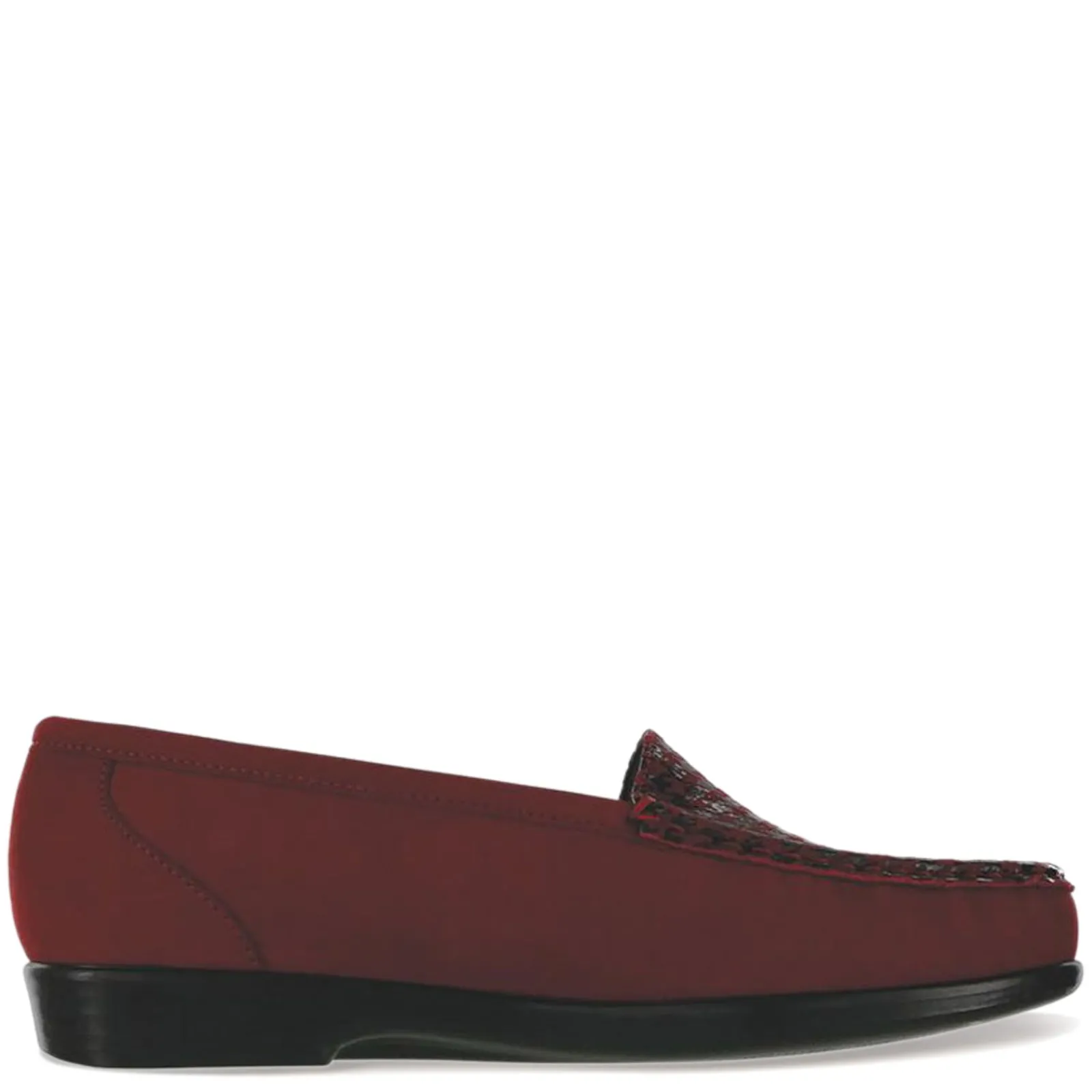 SAS Loafers|Women's , Simplify Loafer Red Tetris