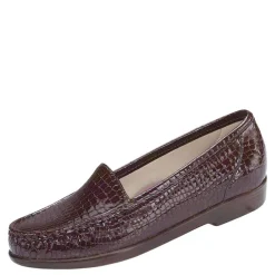 SAS Loafers|Women's , Simplify Loafer Brown Croc