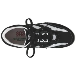SAS Sneakers & Athletic|Women's , Tour Mesh Sneaker Black Silver