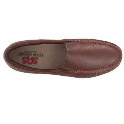 SAS Loafers|Women's , Twin Slip-On Brown